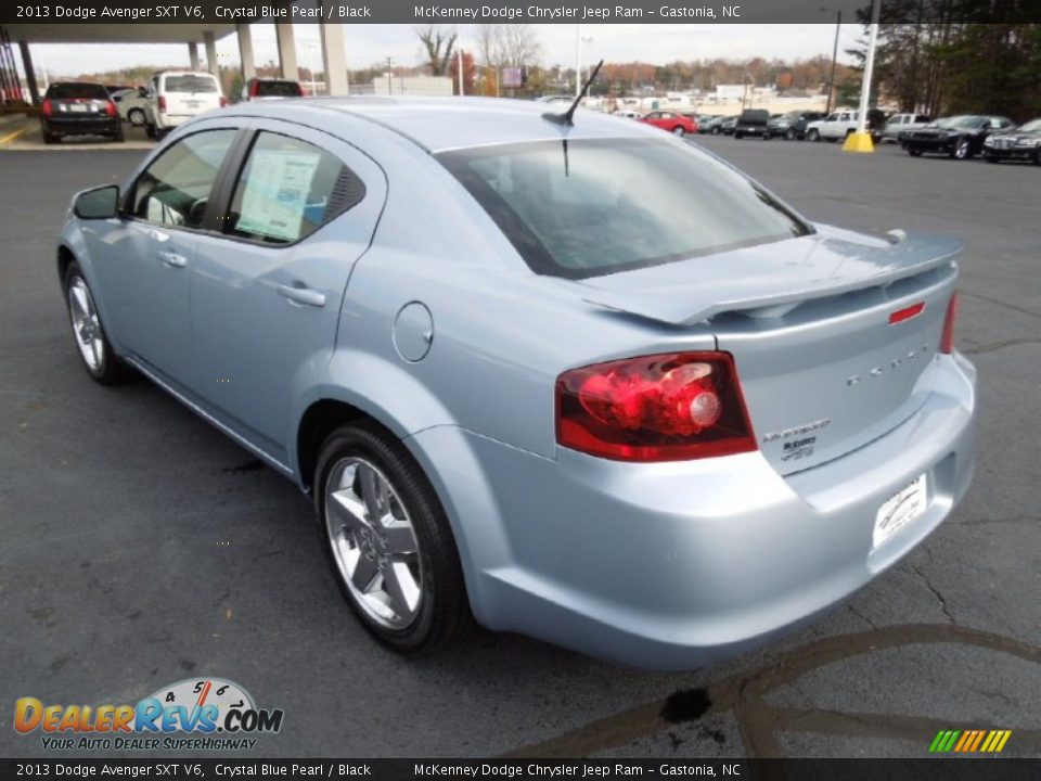 Crystal Blue Pearl 2013 Dodge Avenger SXT V6 Photo #4