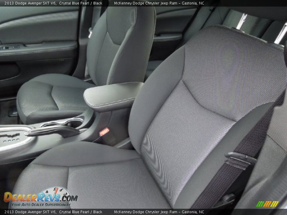 2013 Dodge Avenger SXT V6 Crystal Blue Pearl / Black Photo #9