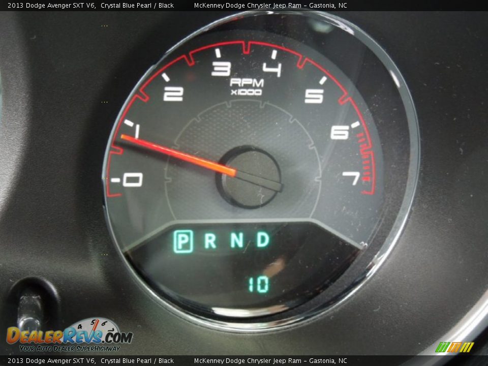 2013 Dodge Avenger SXT V6 Crystal Blue Pearl / Black Photo #16
