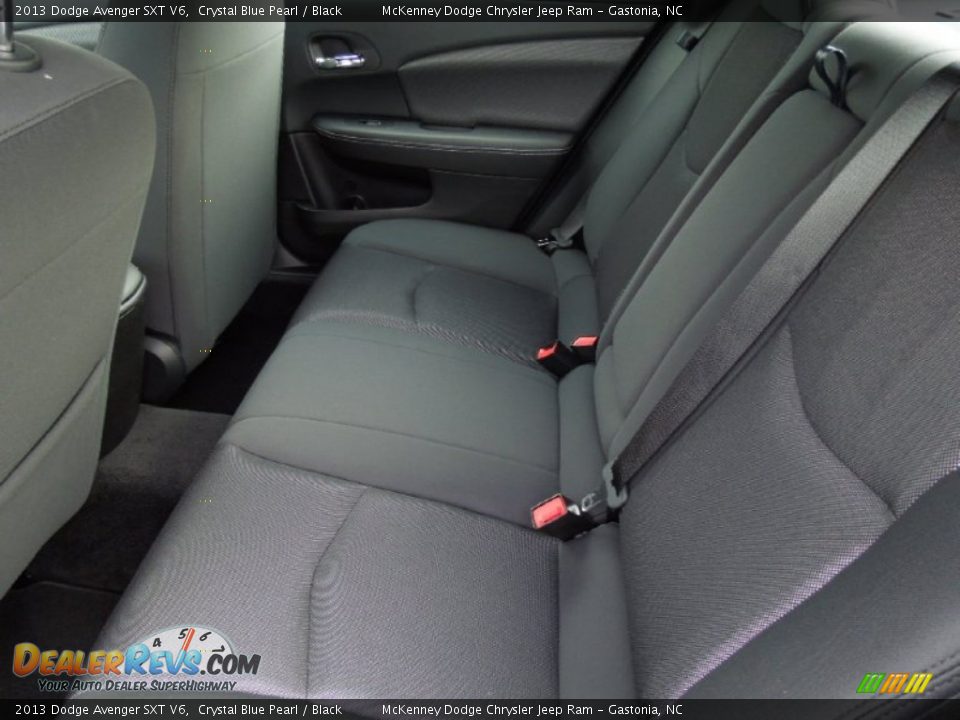 2013 Dodge Avenger SXT V6 Crystal Blue Pearl / Black Photo #17