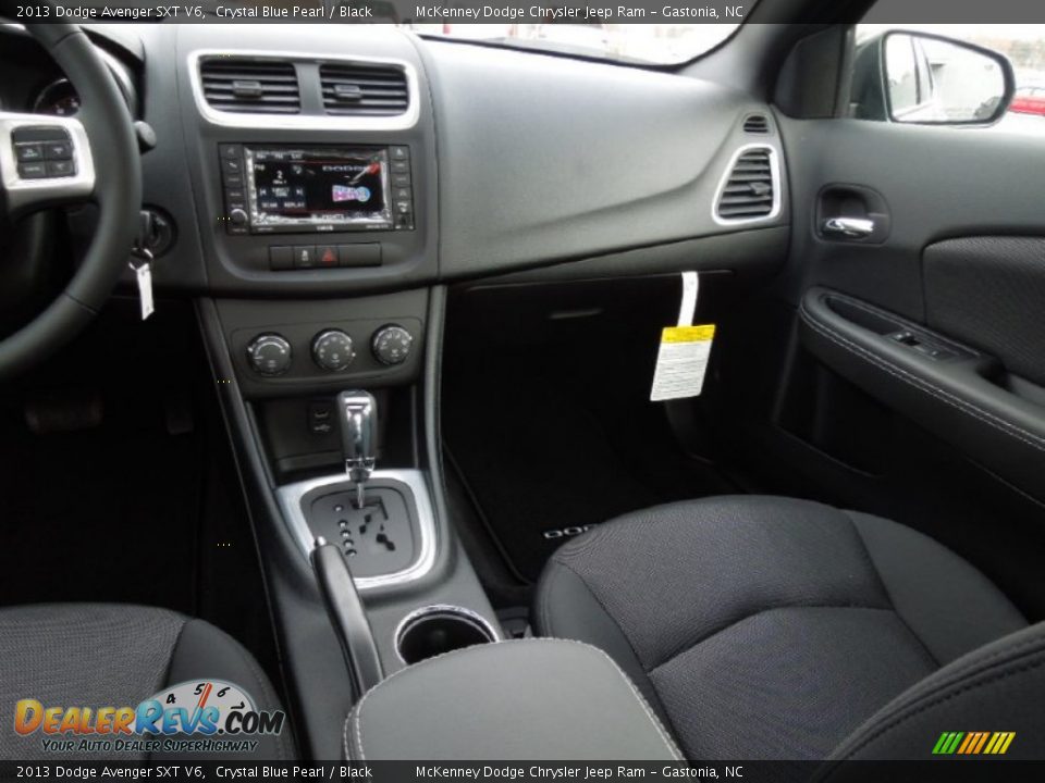 2013 Dodge Avenger SXT V6 Crystal Blue Pearl / Black Photo #19