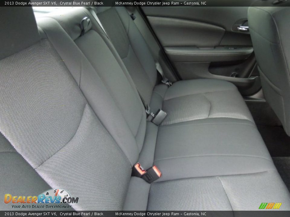 2013 Dodge Avenger SXT V6 Crystal Blue Pearl / Black Photo #21