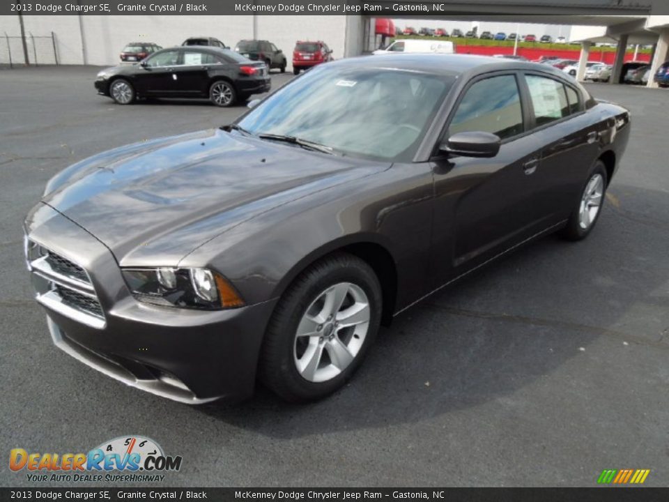 2013 Dodge Charger SE Granite Crystal / Black Photo #2