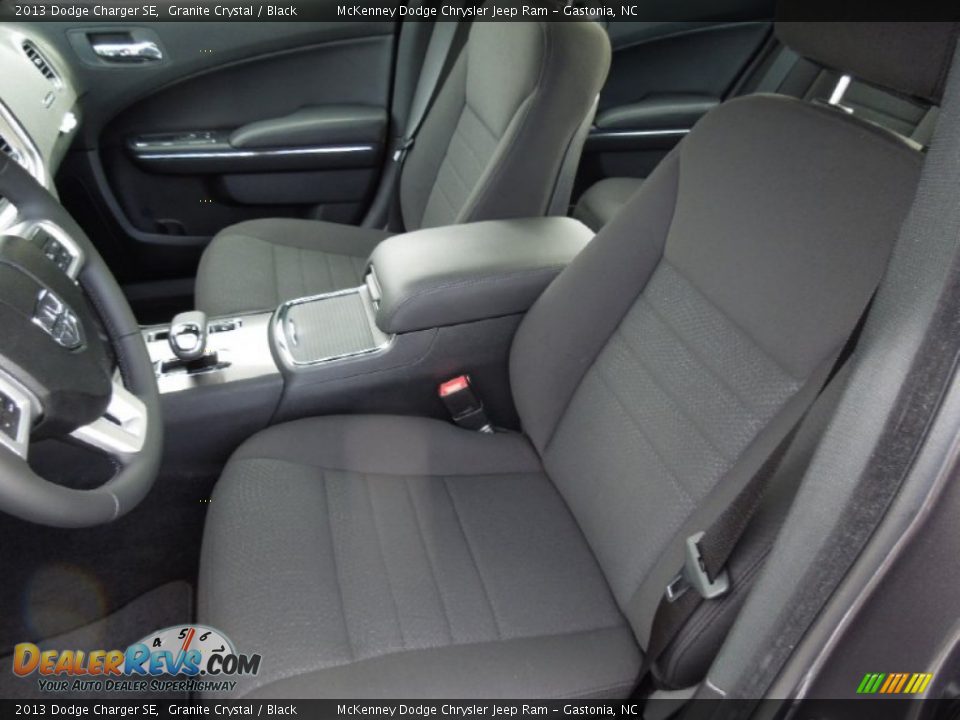 2013 Dodge Charger SE Granite Crystal / Black Photo #9