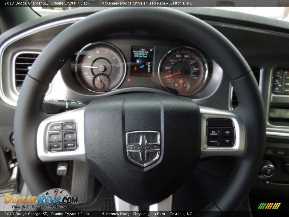 2013 Dodge Charger SE Granite Crystal / Black Photo #16