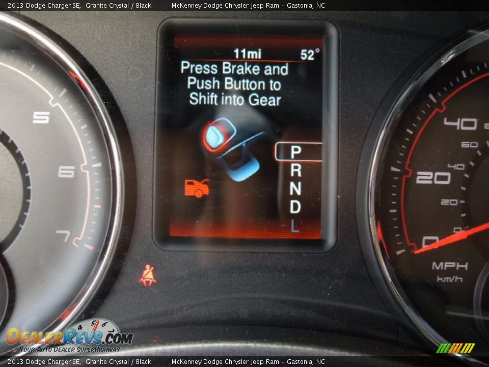 2013 Dodge Charger SE Granite Crystal / Black Photo #17