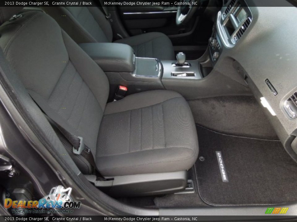 2013 Dodge Charger SE Granite Crystal / Black Photo #23