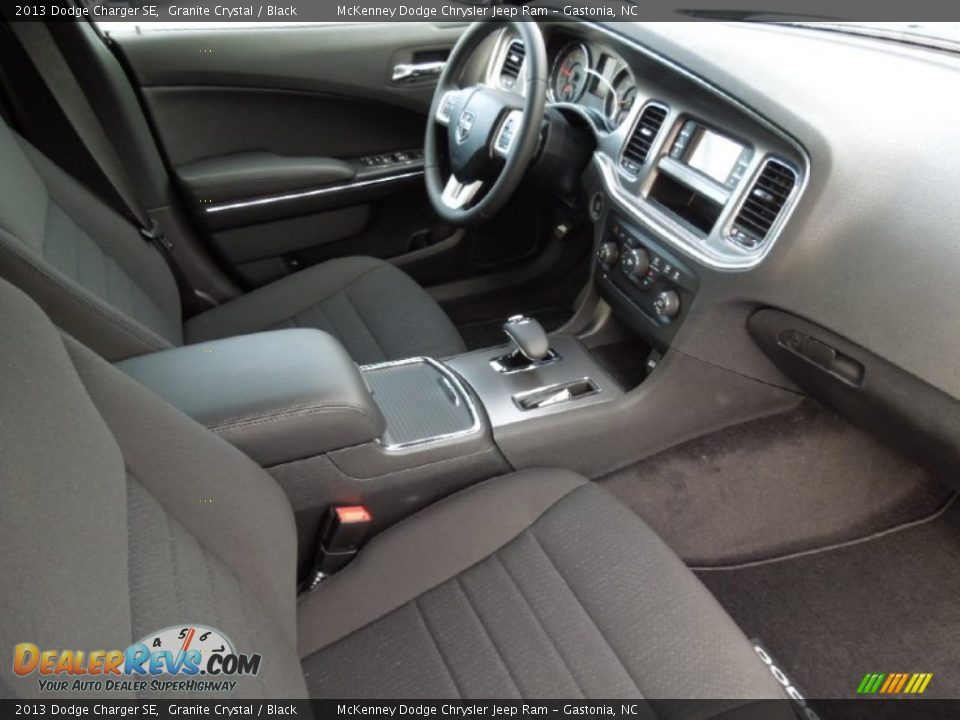 2013 Dodge Charger SE Granite Crystal / Black Photo #24