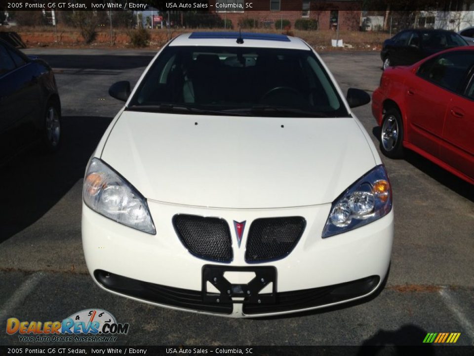 2005 Pontiac G6 GT Sedan Ivory White / Ebony Photo #1