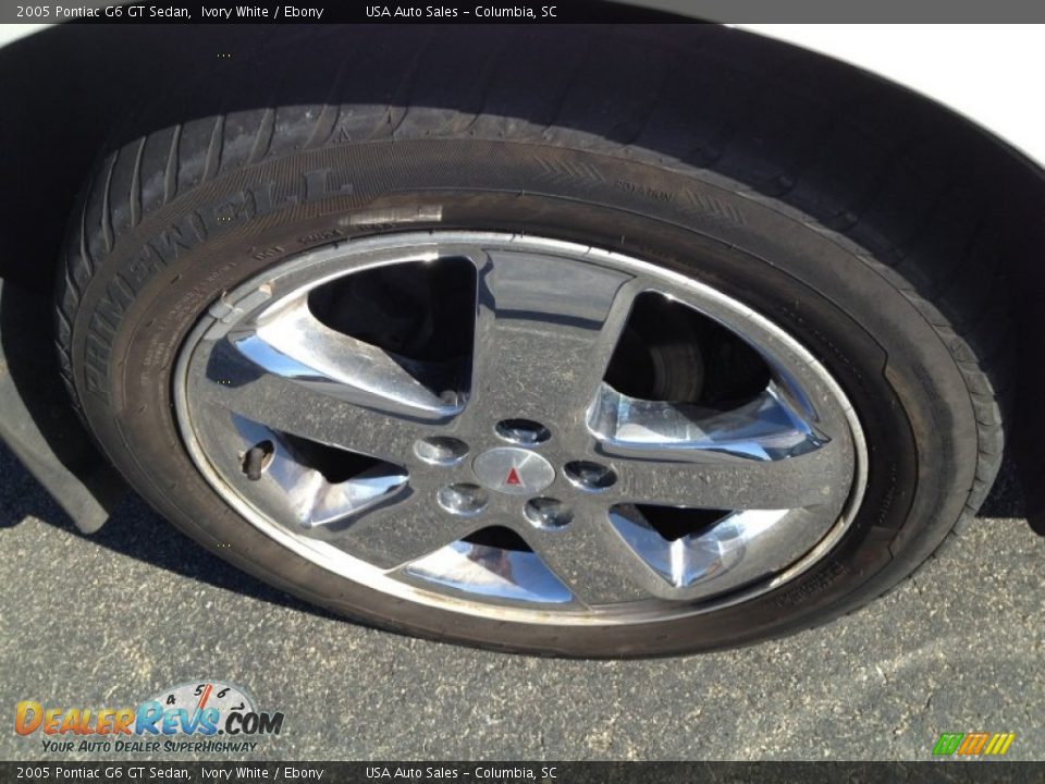 2005 Pontiac G6 GT Sedan Ivory White / Ebony Photo #5