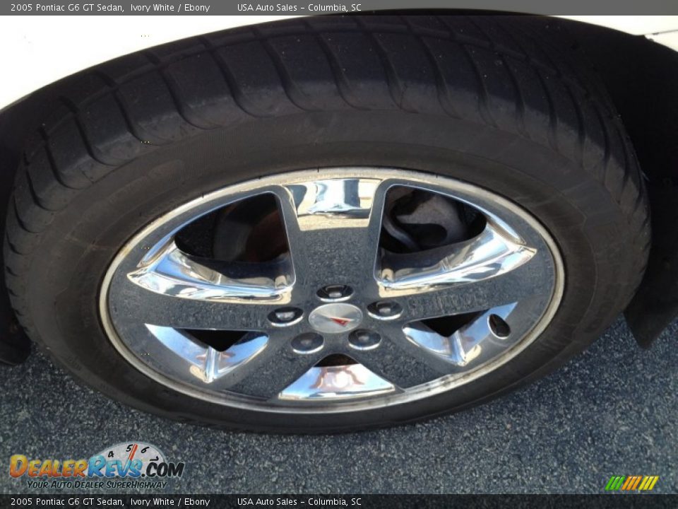 2005 Pontiac G6 GT Sedan Ivory White / Ebony Photo #8