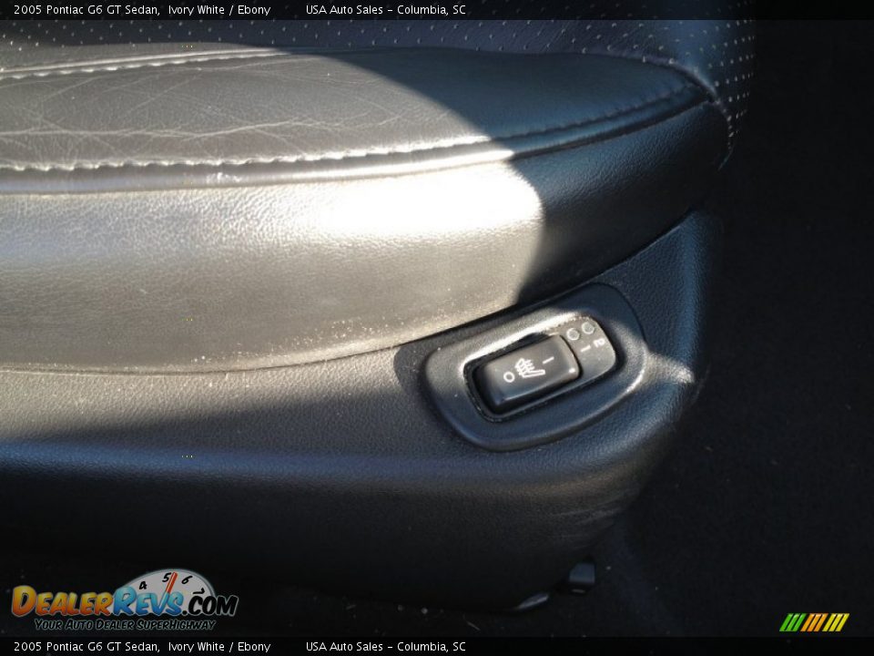 2005 Pontiac G6 GT Sedan Ivory White / Ebony Photo #16