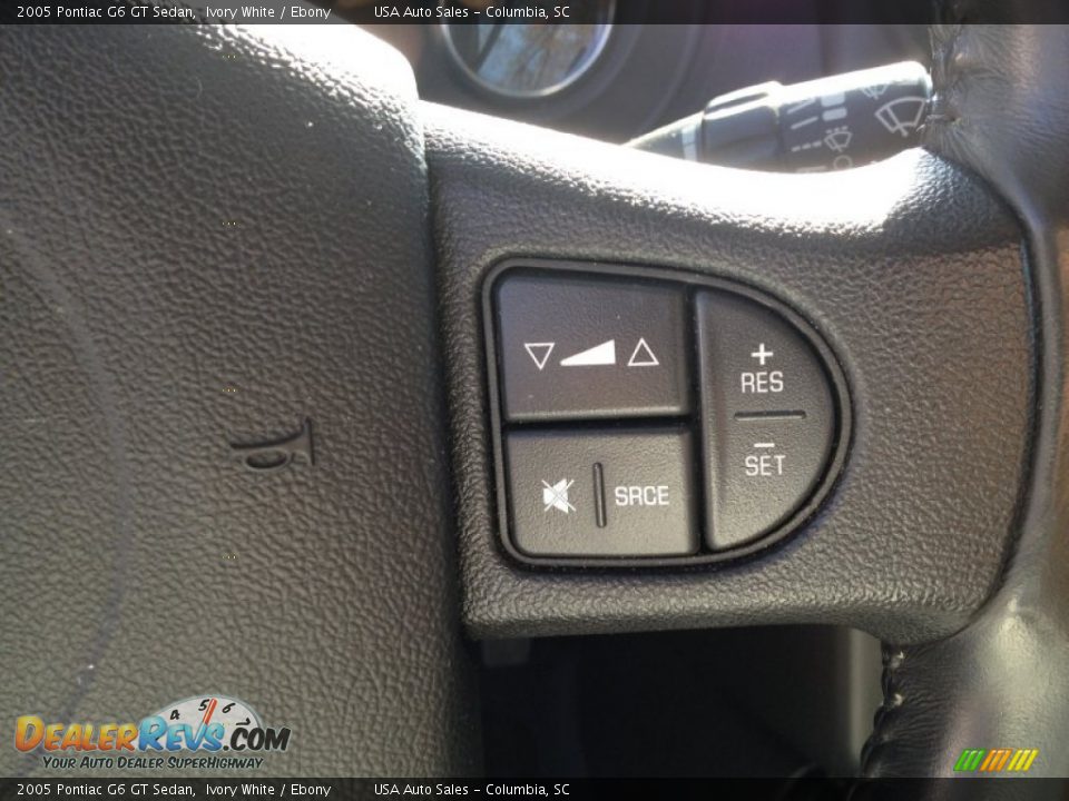 2005 Pontiac G6 GT Sedan Ivory White / Ebony Photo #29