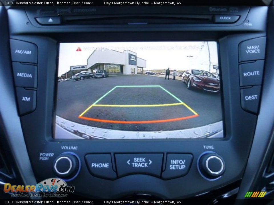 2013 Hyundai Veloster Turbo Ironman Silver / Black Photo #18