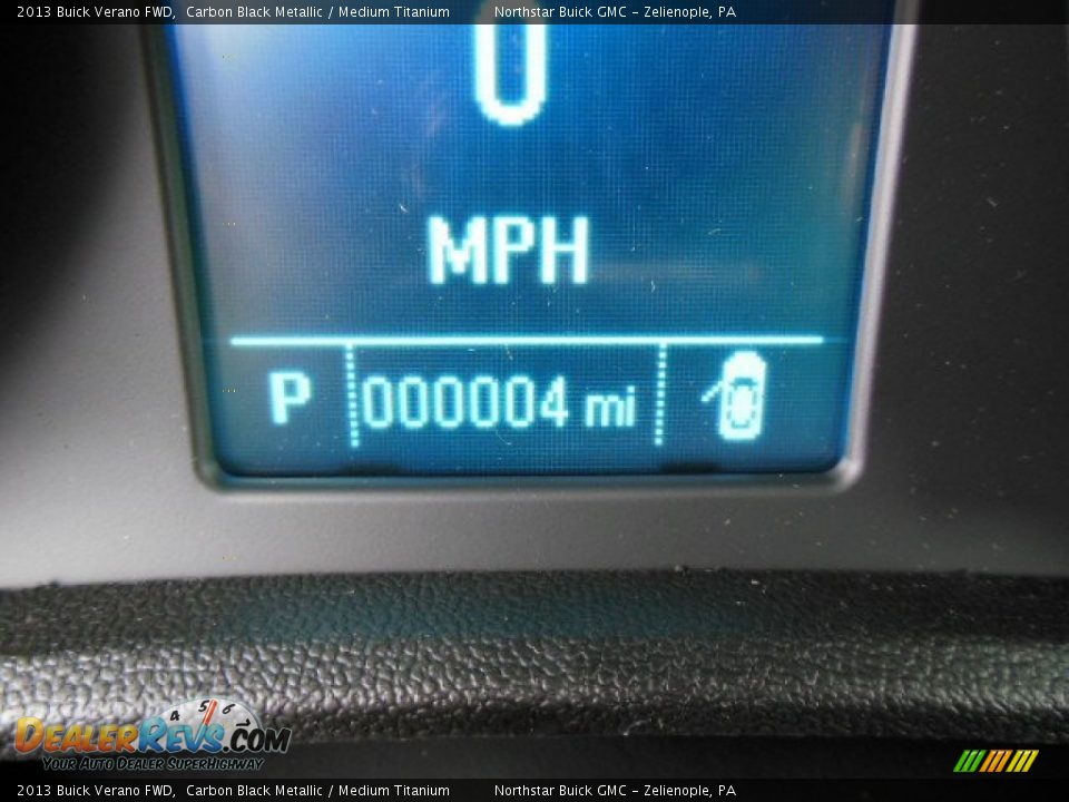 2013 Buick Verano FWD Carbon Black Metallic / Medium Titanium Photo #19