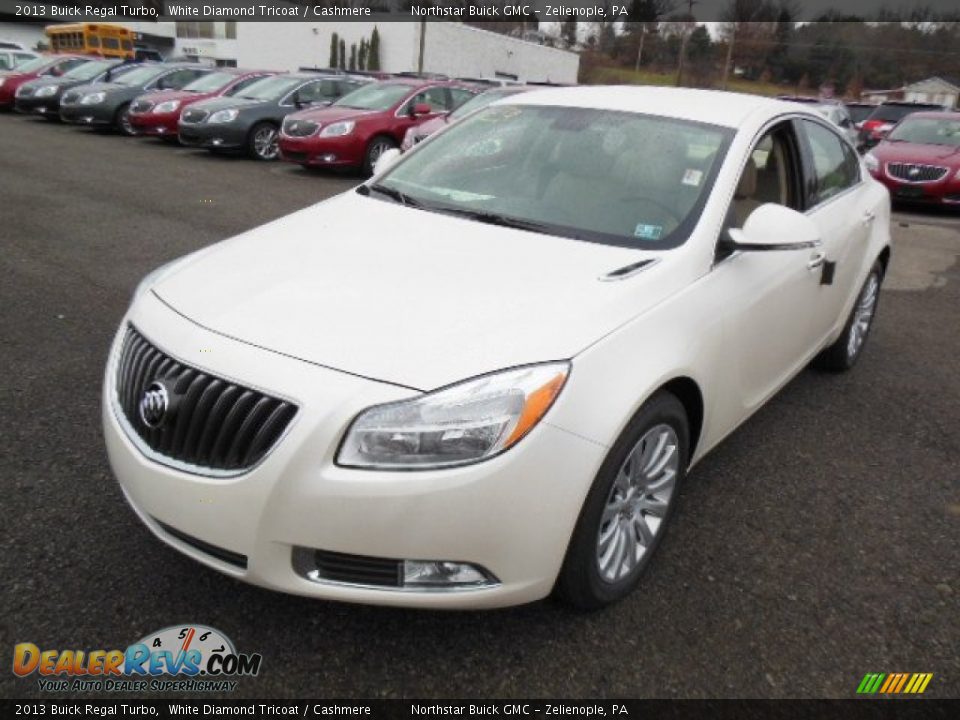 2013 Buick Regal Turbo White Diamond Tricoat / Cashmere Photo #2