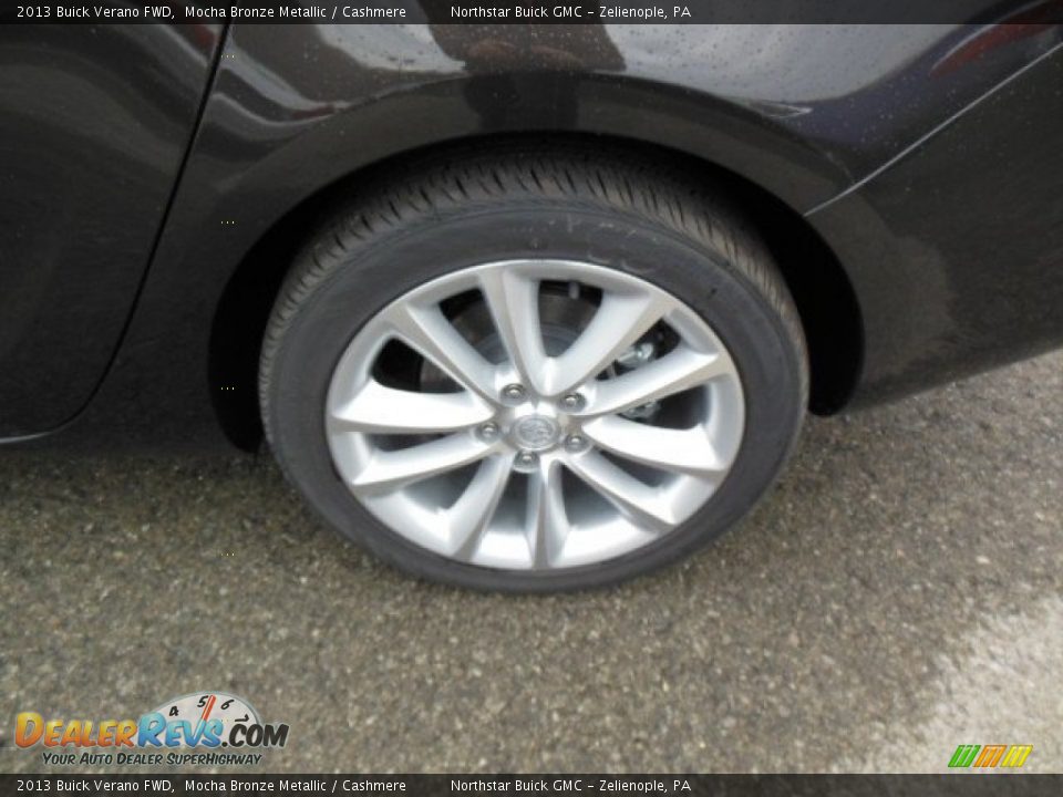 2013 Buick Verano FWD Mocha Bronze Metallic / Cashmere Photo #9