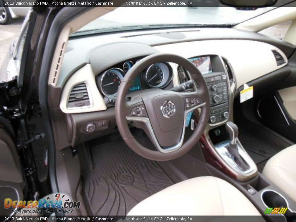 2013 Buick Verano FWD Mocha Bronze Metallic / Cashmere Photo #10