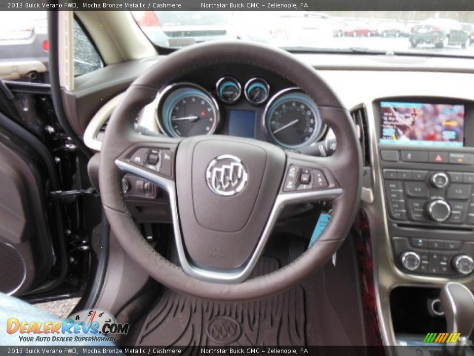 2013 Buick Verano FWD Mocha Bronze Metallic / Cashmere Photo #18