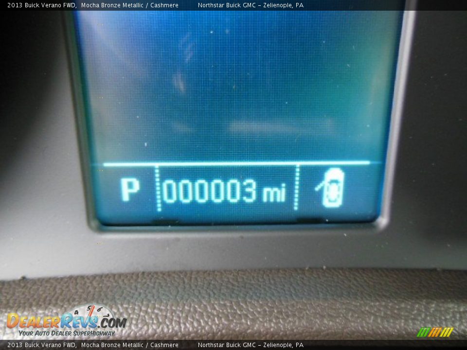2013 Buick Verano FWD Mocha Bronze Metallic / Cashmere Photo #19