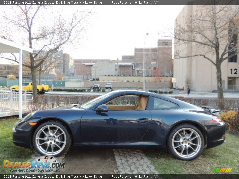 Dark Blue Metallic 2013 Porsche 911 Carrera Coupe Photo #4