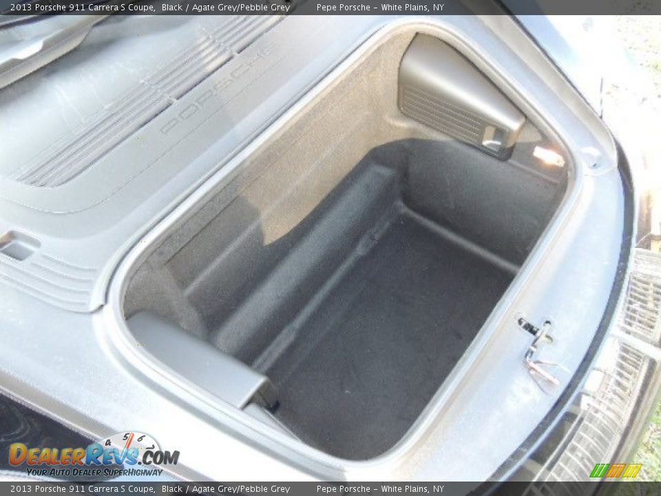 2013 Porsche 911 Carrera S Coupe Black / Agate Grey/Pebble Grey Photo #28