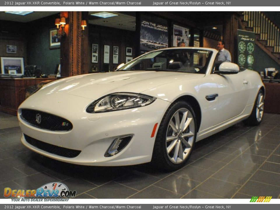 Front 3/4 View of 2012 Jaguar XK XKR Convertible Photo #1