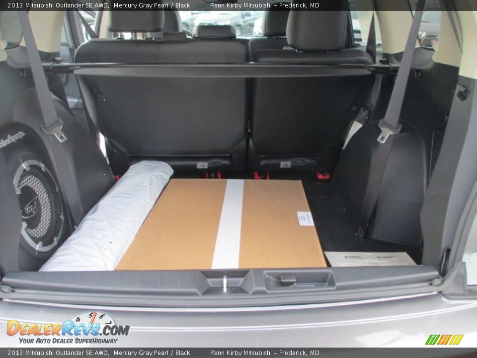 2013 Mitsubishi Outlander SE AWD Mercury Gray Pearl / Black Photo #22