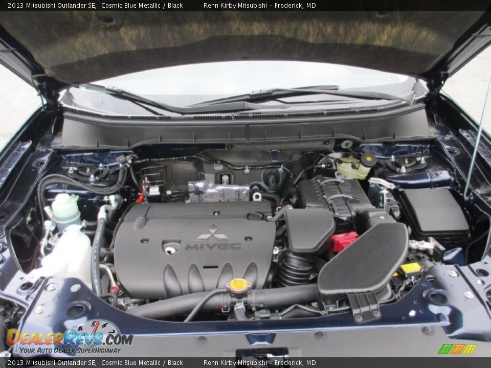 2013 Mitsubishi Outlander SE 2.4 Liter DOHC 16-Valve MIVEC 4 Cylinder Engine Photo #23