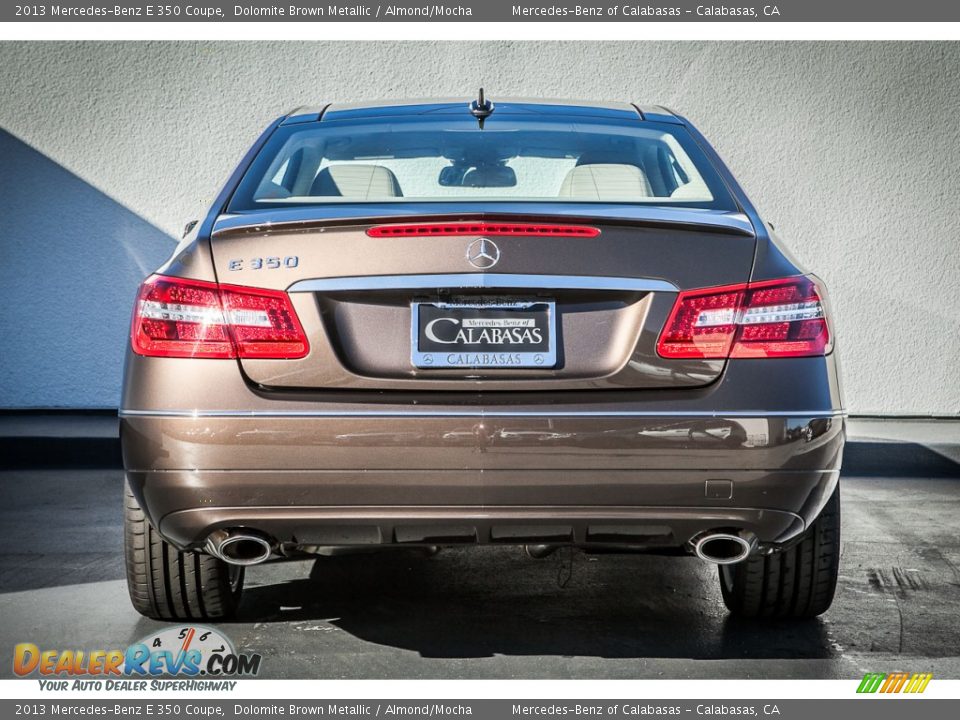 2013 Mercedes-Benz E 350 Coupe Dolomite Brown Metallic / Almond/Mocha Photo #2