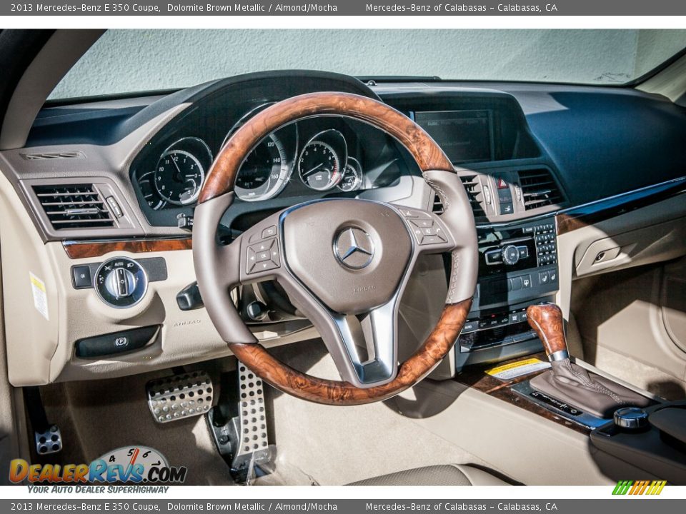 Almond/Mocha Interior - 2013 Mercedes-Benz E 350 Coupe Photo #4