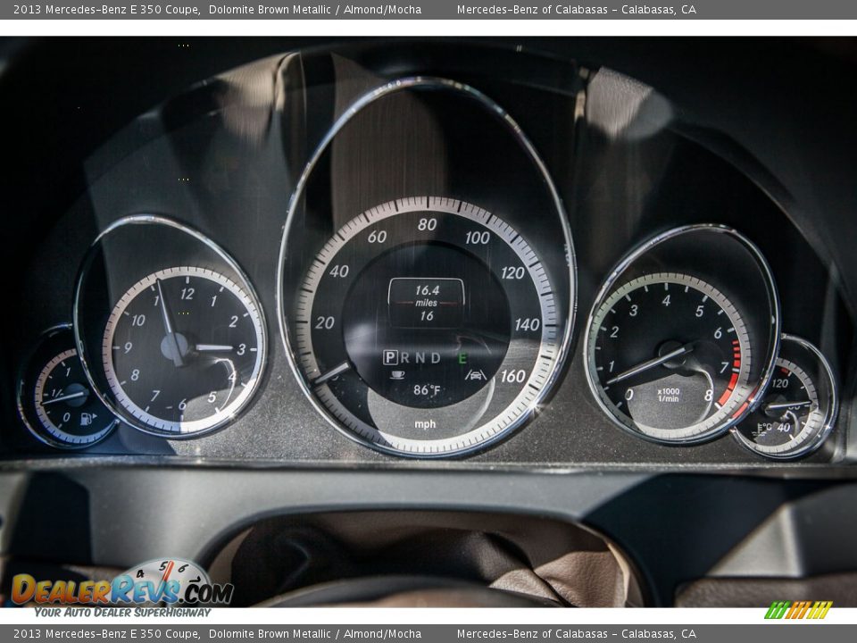 2013 Mercedes-Benz E 350 Coupe Gauges Photo #5