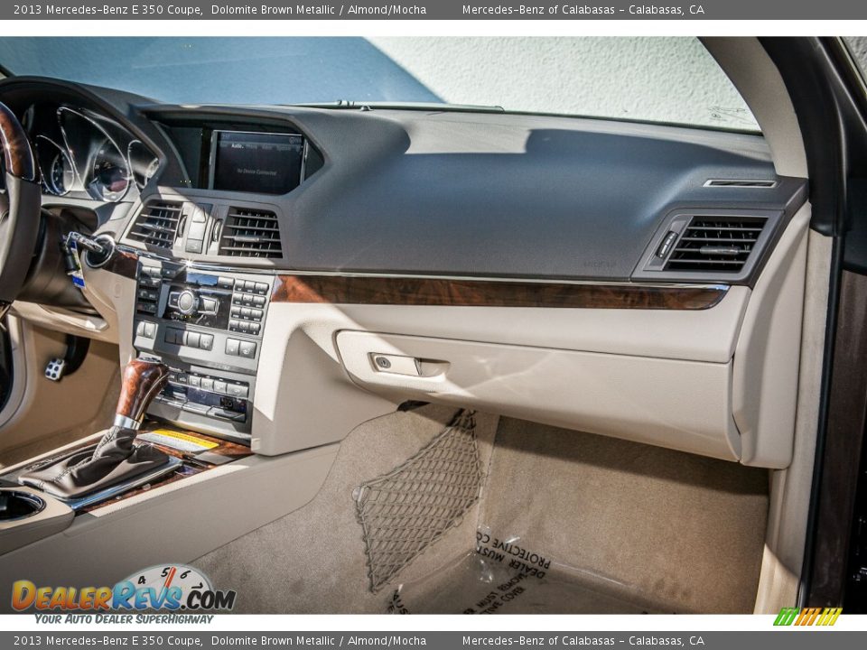 2013 Mercedes-Benz E 350 Coupe Dolomite Brown Metallic / Almond/Mocha Photo #7