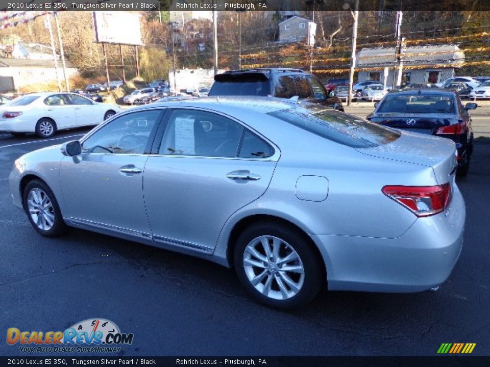 2010 Lexus ES 350 Tungsten Silver Pearl / Black Photo #9