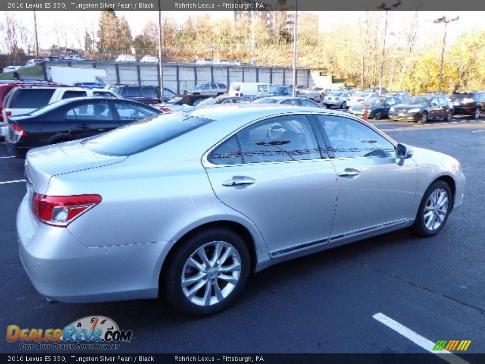 2010 Lexus ES 350 Tungsten Silver Pearl / Black Photo #11