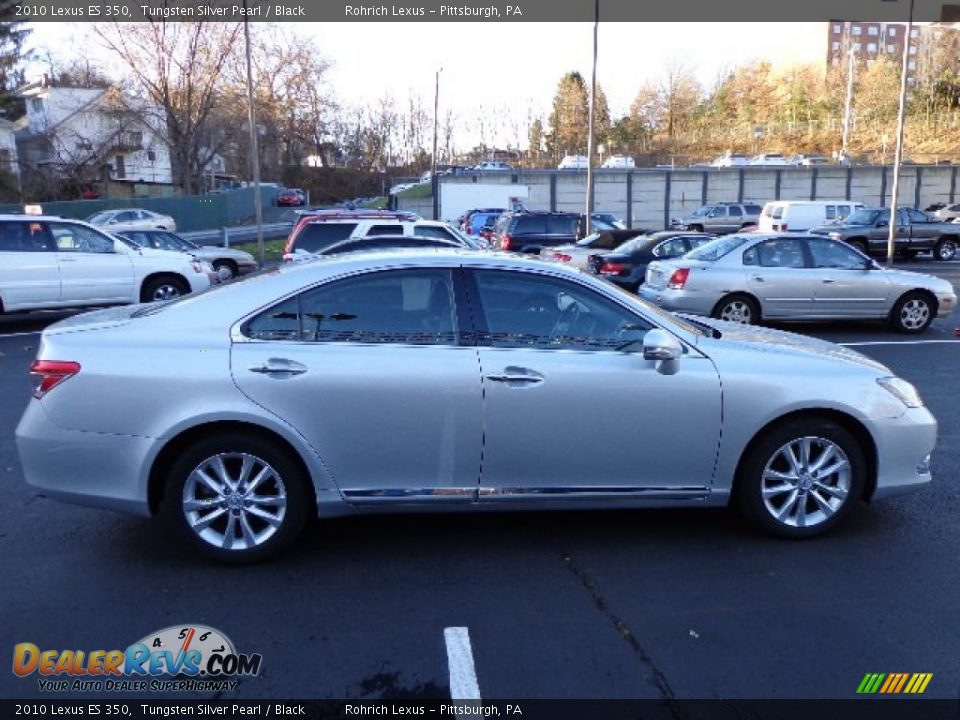 2010 Lexus ES 350 Tungsten Silver Pearl / Black Photo #12
