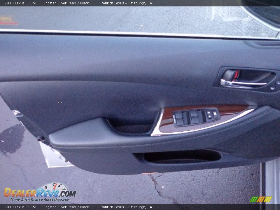 2010 Lexus ES 350 Tungsten Silver Pearl / Black Photo #16