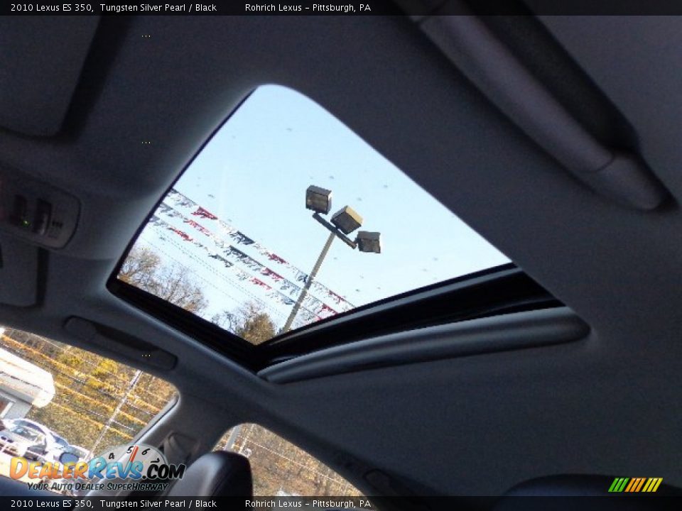 2010 Lexus ES 350 Tungsten Silver Pearl / Black Photo #17