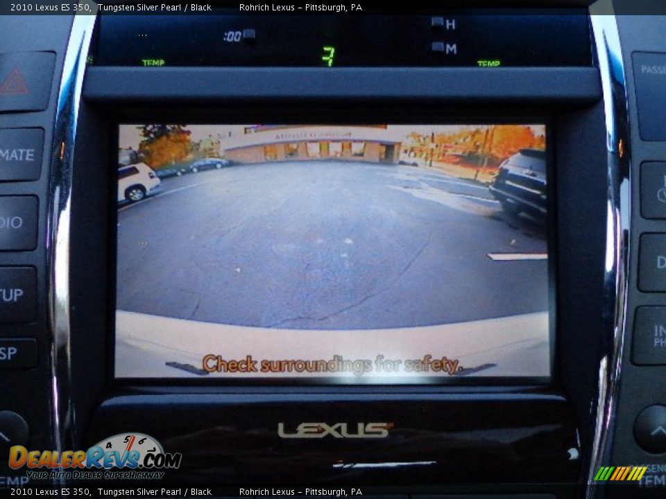 2010 Lexus ES 350 Tungsten Silver Pearl / Black Photo #18