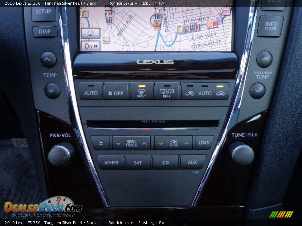 2010 Lexus ES 350 Tungsten Silver Pearl / Black Photo #19