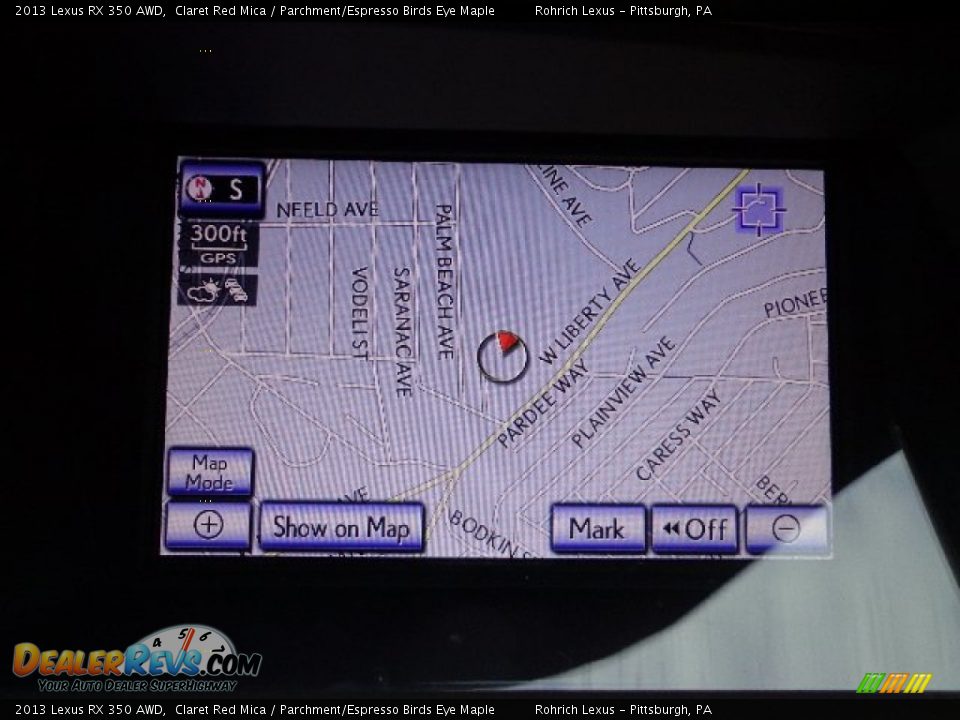 2013 Lexus RX 350 AWD Claret Red Mica / Parchment/Espresso Birds Eye Maple Photo #16