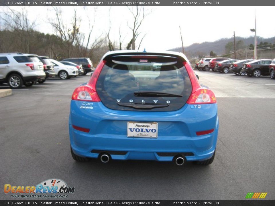 2013 Volvo C30 T5 Polestar Limited Edition Polestar Rebel Blue / R-Design Off Black/Calcite Photo #8