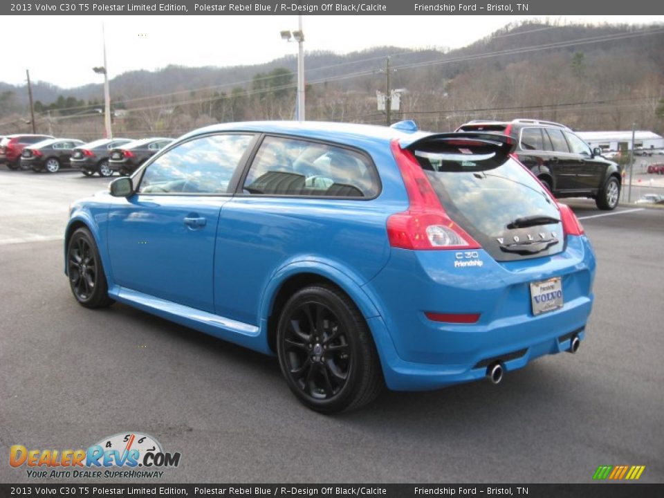 2013 Volvo C30 T5 Polestar Limited Edition Polestar Rebel Blue / R-Design Off Black/Calcite Photo #9