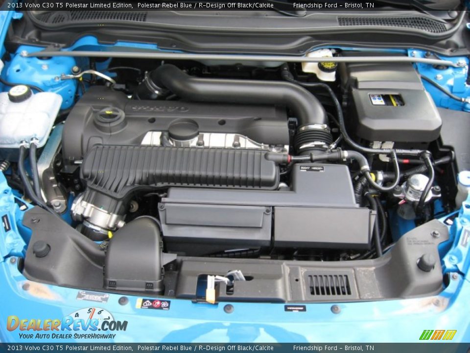 2013 Volvo C30 T5 Polestar Limited Edition 2.5 Liter Turbocharged DOHC 20-Valve VVT 5 Cylinder Engine Photo #10