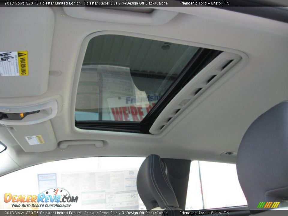 Sunroof of 2013 Volvo C30 T5 Polestar Limited Edition Photo #24