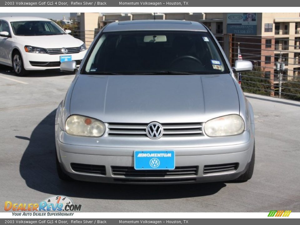 2003 Volkswagen Golf GLS 4 Door Reflex Silver / Black Photo #2