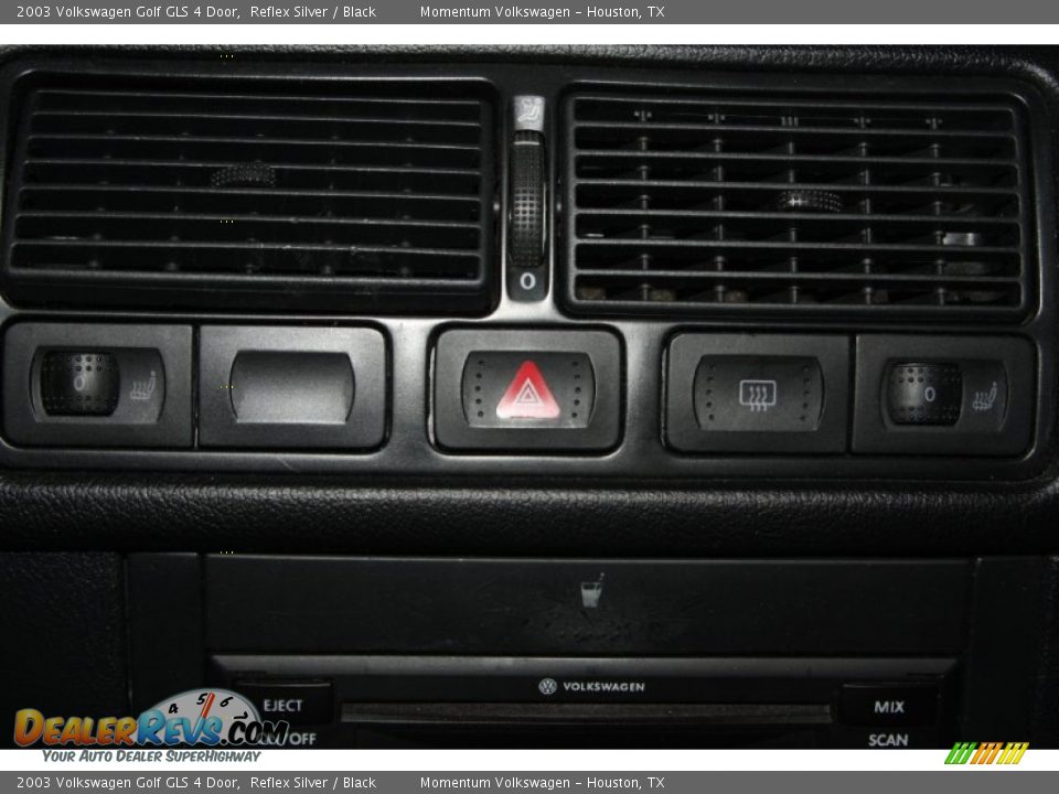 Controls of 2003 Volkswagen Golf GLS 4 Door Photo #15