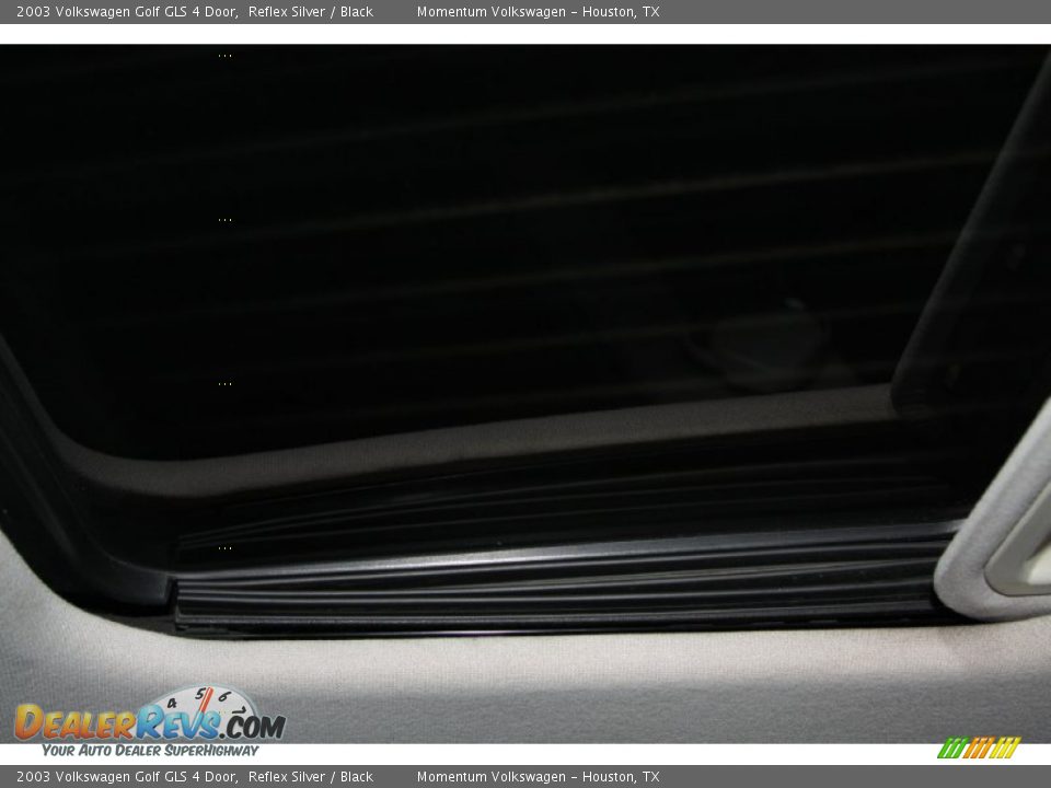 2003 Volkswagen Golf GLS 4 Door Reflex Silver / Black Photo #16