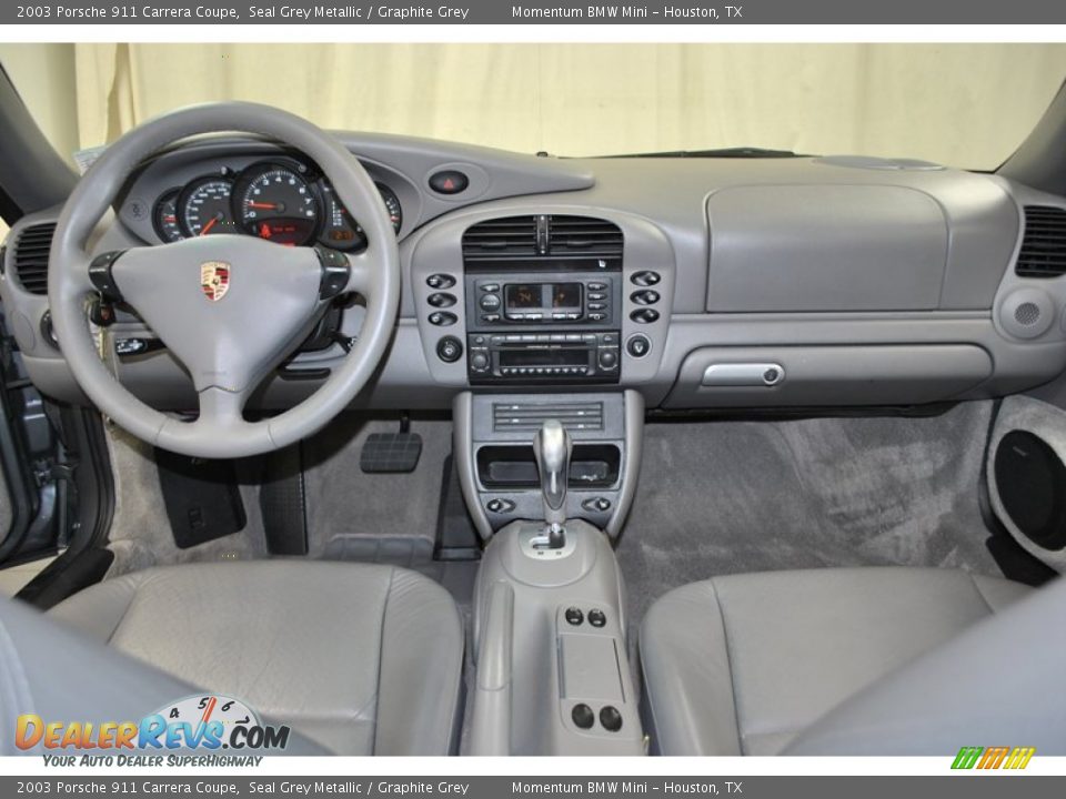 Dashboard of 2003 Porsche 911 Carrera Coupe Photo #4
