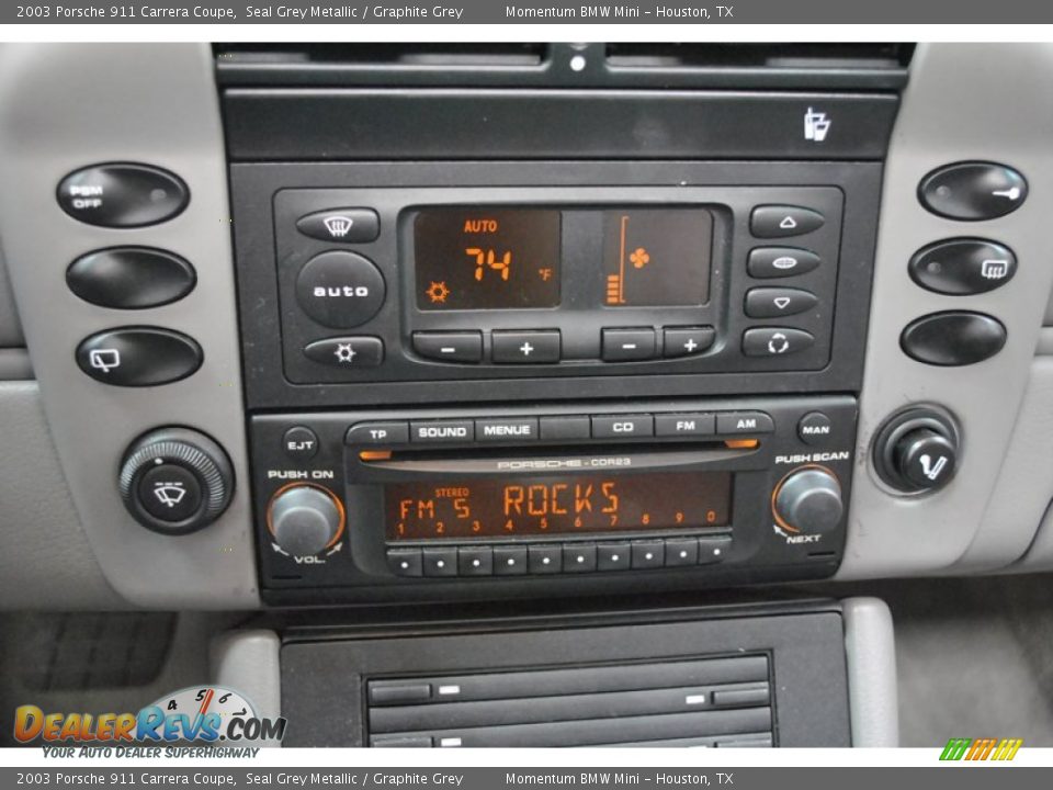 Controls of 2003 Porsche 911 Carrera Coupe Photo #20